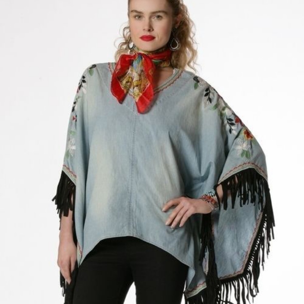 Double D Ranchwear Time of Peace Poncho